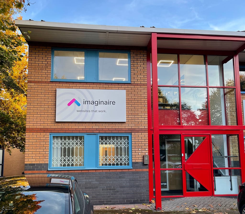 The HQ of Nottingham Web Design Agency, Imaginaire